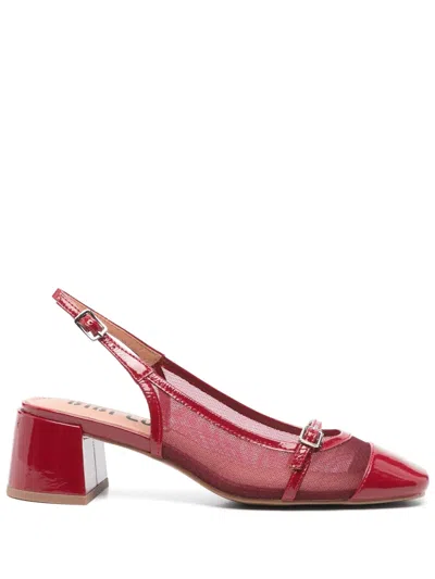 Bibi Lou 50mm Livia Pumps In Rot