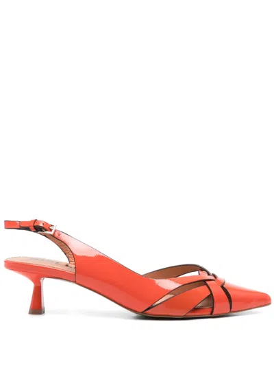 Bibi Lou 50mm Nolia Pumps In Orange