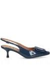 Shop Bibi Lou 55mm Poznan Pumps In Blue