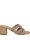 Bibi Lou 60mm Alia Mules In 中性色
