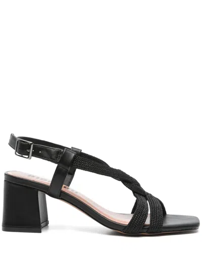 Bibi Lou 60mm Setsuko Sandals In Black