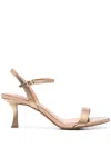 Bibi Lou Lotus 65 Sandals In Gold