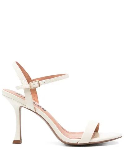 Bibi Lou 90mm Lotus Sandals In White