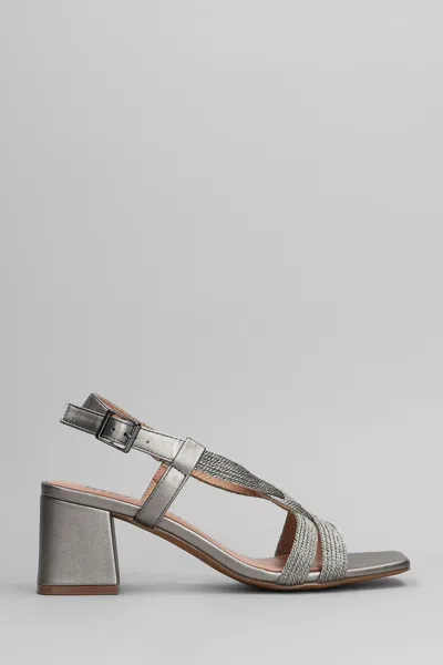 Bibi Lou Alia Sandals In Grey