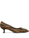 Bibi Lou Animal-print Heeled Pumps In Animal Print