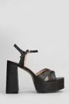 Bibi Lou 120mm Arden Sandals In Black
