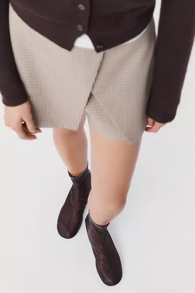 Bibi Lou Arlo Mesh Sock Boots In Brown