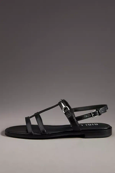 Bibi Lou Ashe Flat Sandals In Black