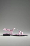 Bibi Lou Ashe Flat Sandals In Pink