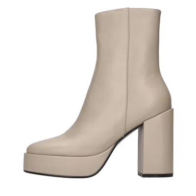Bibi Lou Beige Boots In Beige Chiari E Naturali