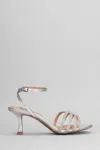 Bibi Lou Beril 75 Sandals In Silver