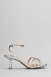 Bibi Lou Beril 75 Sandals In Silver