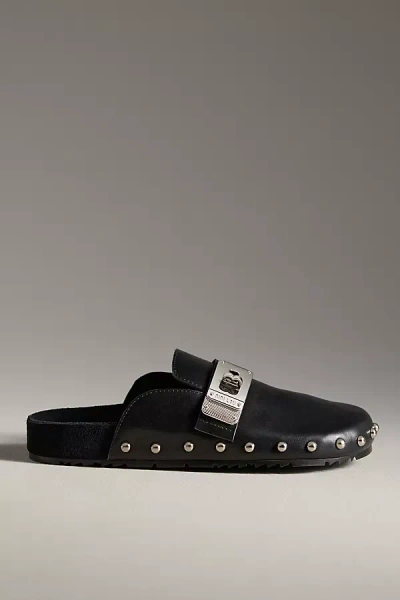 Bibi Lou Buckle Clogs In Black