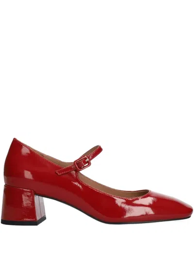 Bibi Lou Buckle Strap Pumps In Animal Print