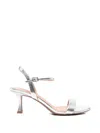 Bibi Lou Buckle-strap Sandals In Silver