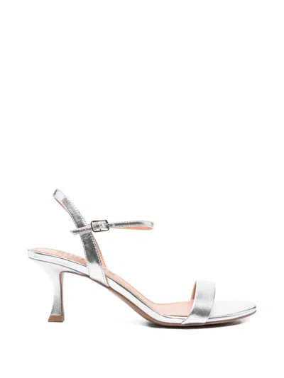 Bibi Lou Buckle-strap Sandals In Silver