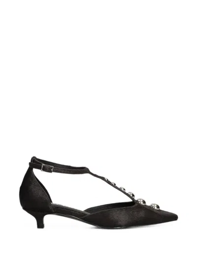 Bibi Lou Carinna Pointed-toe Heeled Pumps In Black