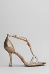 Bibi Lou Circe 90 Sandals In Platinum