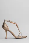 Bibi Lou Circe 90 Sandals In Platinum