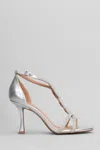 Bibi Lou Circe 90 Sandals In Silver