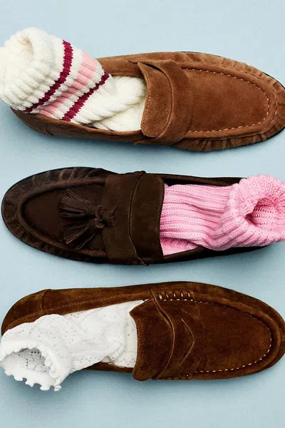 Bibi Lou Classic Ruched Loafers In Multi