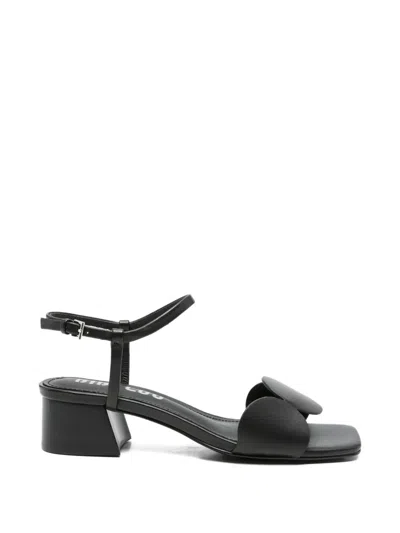 Bibi Lou Cut-out Sandals In Black
