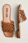 Bibi Lou Cutout Slide Sandals In Multi