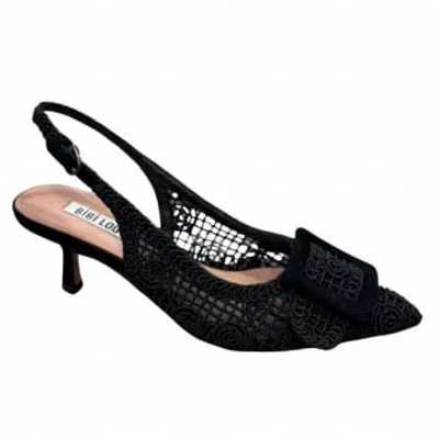 Bibi Lou 'dalila' Black Sling Back