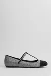 Bibi Lou Woman Ballet Flats Black Size 8 Textile Fibers In Black