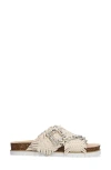 Bibi Lou Danna Slide Sandal In Blanco