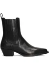 Bibi Lou Woman Ankle Boots Black Size 11 Soft Leather In Black