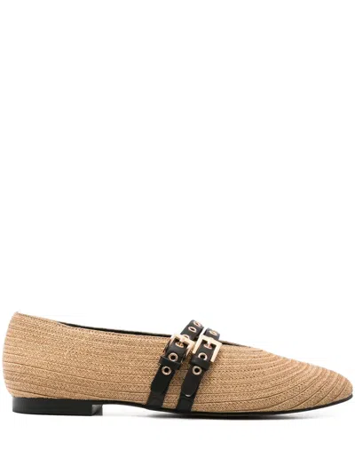 Bibi Lou Donna Xera Ballerinas In Neutrals