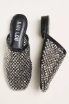 Bibi Lou Ella Gem Mules In Black