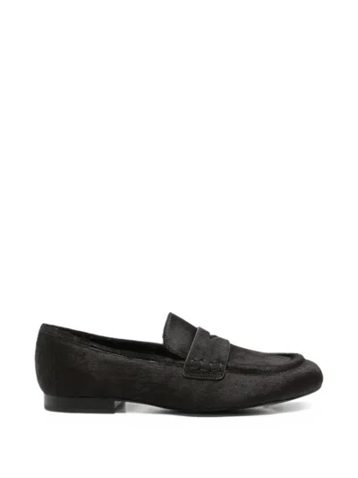 Bibi Lou Elodie Penny-strap Loafers In Black