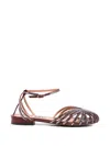 Bibi Lou Embellished Strap Sandals In Red