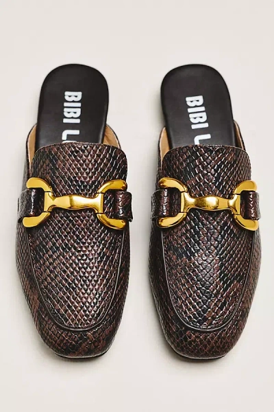 Bibi Lou Exclusive Zagreb Slip-on Loafers In Brown
