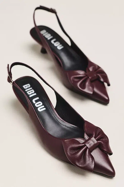 Bibi Lou Gaela Kitten Heels In Red