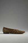 Bibi Lou Glove Ballet Flats In Beige