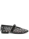 Bibi Lou Helia Ballet Flats In Black