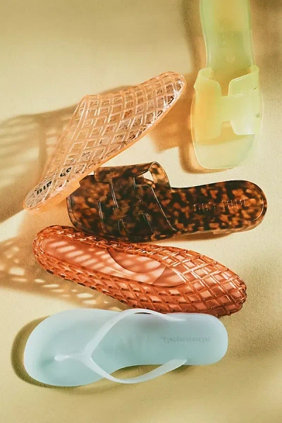 Bibi Lou Holly Jelly Slides In Brown