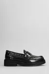 Bibi Lou Jana Loafer Loafers In Black Leather