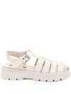 Bibi Lou Jeanna Buckle-fastening Platform Sandals In Pink