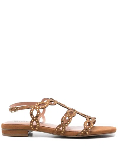 Bibi Lou Kai Flat Sandals In Brown