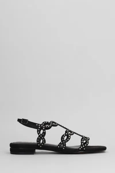 Bibi Lou Kai Flats In Black