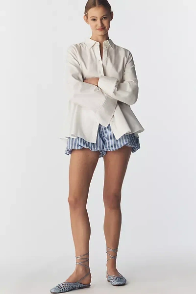 Bibi Lou Kou Ankle-wrap Mules In Blue