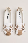 Bibi Lou Lace-up Sneaker Flats In Brown