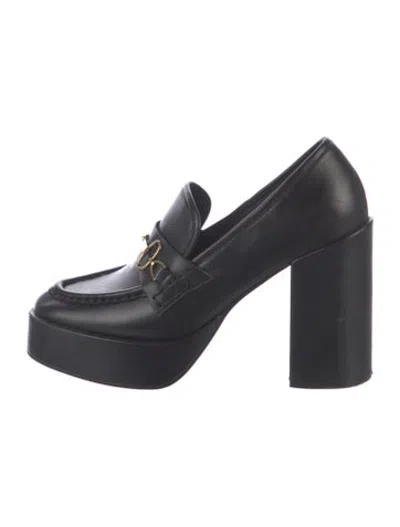 Pre-owned Bibi Lou Leather Pumps In Black