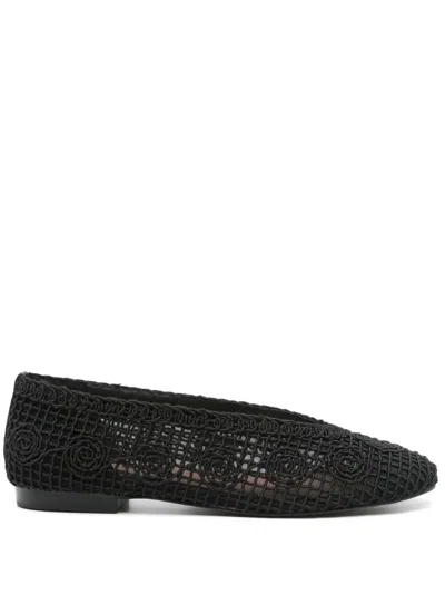 Bibi Lou Lenna Ballerina Shoes In Black