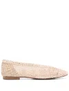 Bibi Lou Lenna Ballet Flats In White