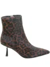 Bibi Lou Leopard-print Heeled Boots In Animal Print